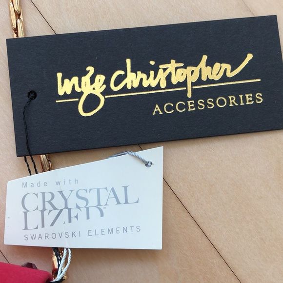 Inge Christopher KRYSTLE Swarovski Silk Clutch($178 on Inge Christopher website) - Picture 8 of 10